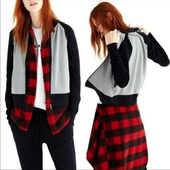 Madewell Offline Sweater Bomber Jacket - Picture 1 of 8